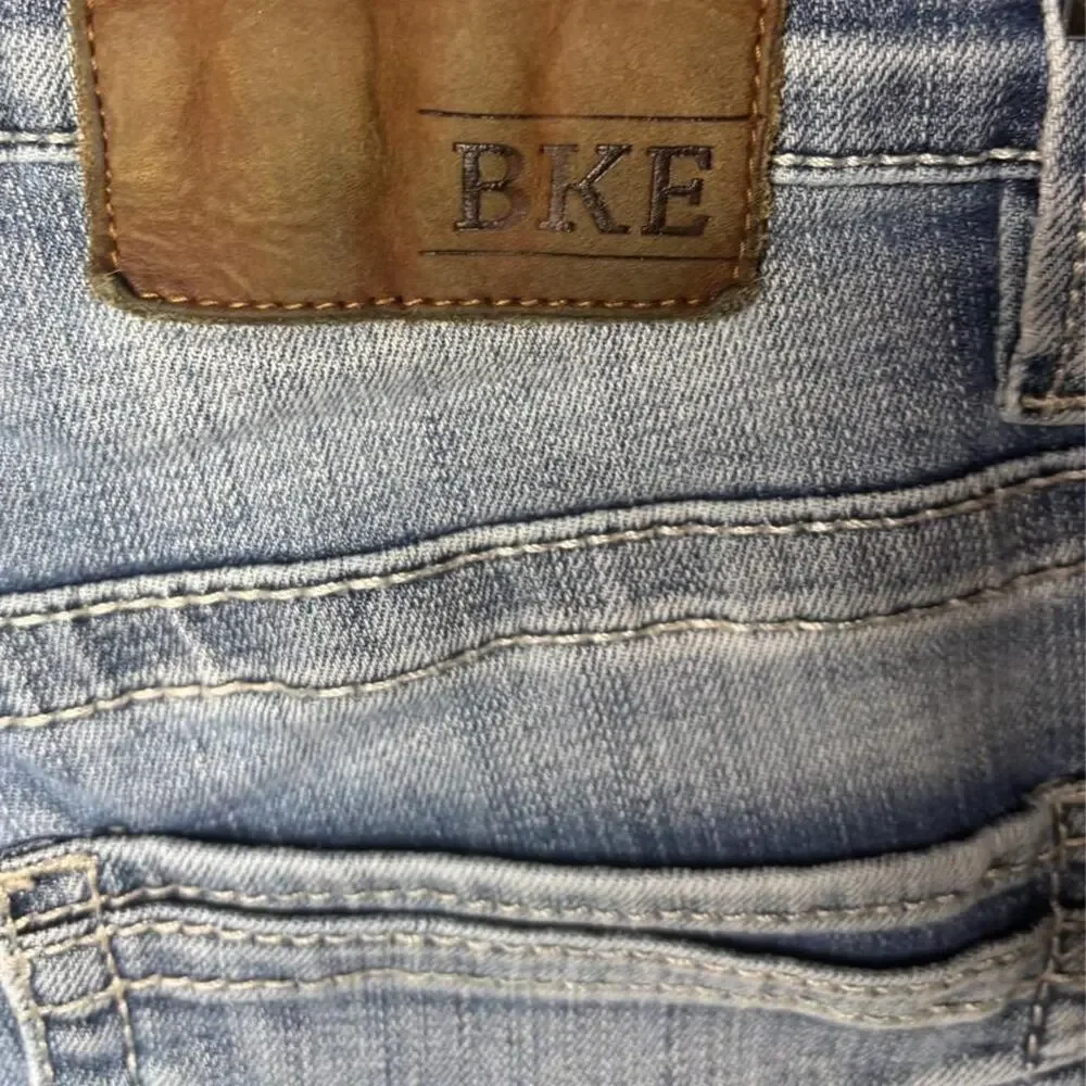 Buckle BKE Aiden Bootleg Men's Denim Jeans Size 26 Short Heavy Stitch
